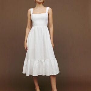Reformation Bucatini Linen Dress